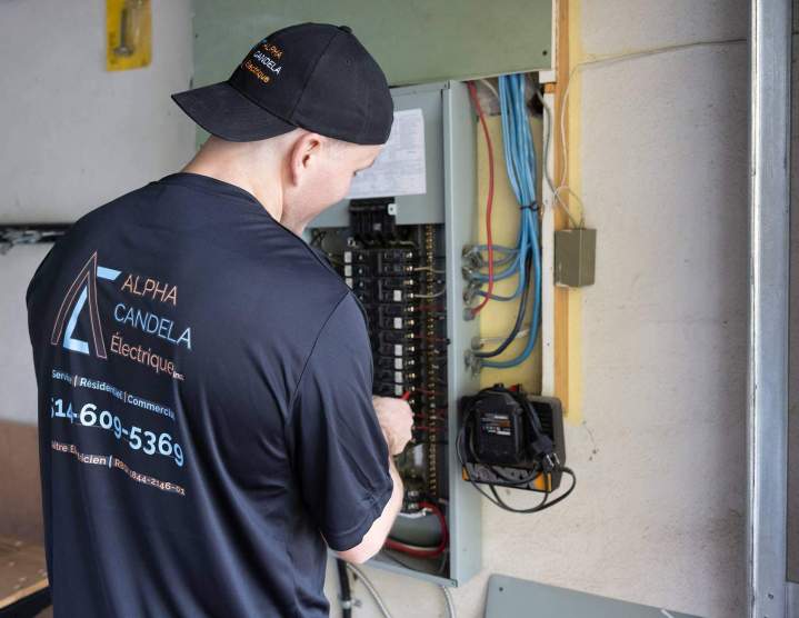 Changement panneau électrique Verdun